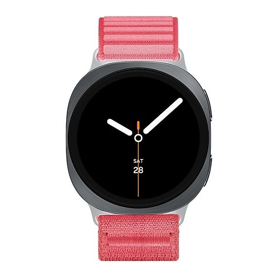 Galaxy Watch8 | 40 мм | 4G LTE | Graphite | Fabric/Red | M/L, Размер: 40 мм, Цвет: Graphite, Тип ремешка: Fabric, Цвет ремешка: Red, Размер ремешка: M/L, Подключение часов: Bluetooth / Wi-Fi + 4G LTE, изображение 2